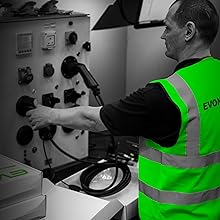 Mode 3 Kabel pengisian EV IEC 62196-2 16A 32A Pria ke Wanita Kabel EV Tipe 2 3