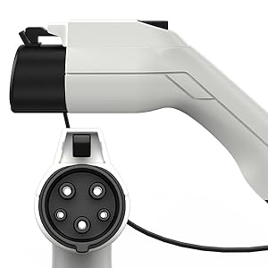 Plug pengisi daya mobil EV SAE J1772 Konektor tipe 1 16A 3.5KW 32A 7KW untuk stasiun pengisian kendaraan listrik EVSE Wallbox 2