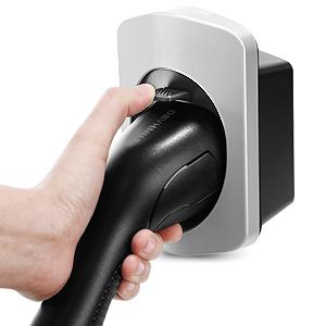 IEC62196-2 Tipe 2 EV Plug Holder Charging Cable Organizer Wall Mount Connector 5