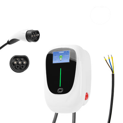 Smart Home EV Charging Station Dengan Aplikasi/DLB/RFID/WIFI/Bluetooth 7kW 11kW 22kW Wallbox EV Charger