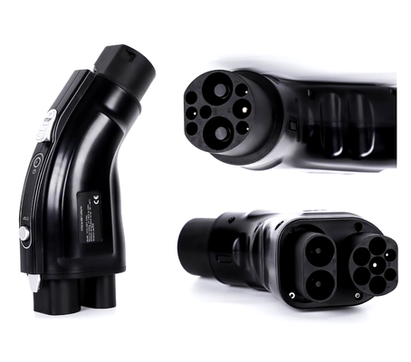 250A DC CCS2 Ke GBT Fast EVSE Adapter Untuk GBT EV Kendaraan Listrik Mobil Cina