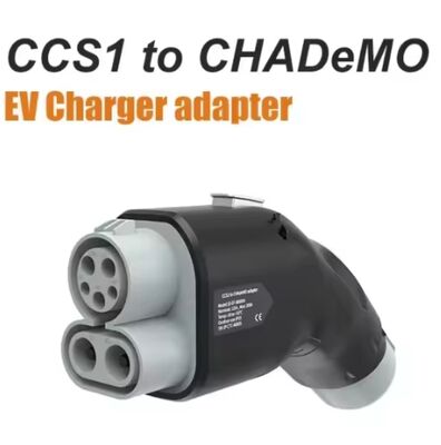 Adaptor CCS1 ke CHAdeMO Tersedia 250A 1000V Pengisian Cepat DC Konektor EV Tahan Air IP54 Bersertifikat CE TUV Pabrik
