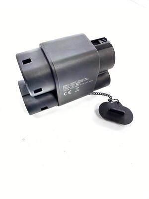 Adaptor Palam Pengecas EV Sixpence 250A 1000V CCS1 ke CCS2 Pengecasan Pantas DC untuk Tesla Model 3 Y
